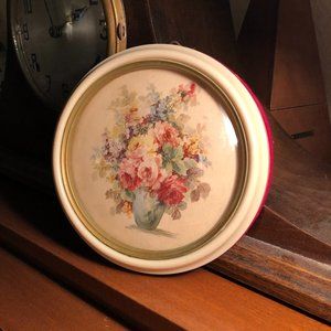 Vintage Mini Floral Print Wall Hanging by C and A Richards (Boston, Mass)